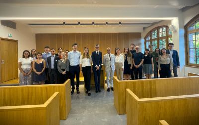 Accueil d’une délégation de juristes allemands à la cour administrative d’appel de Toulouse